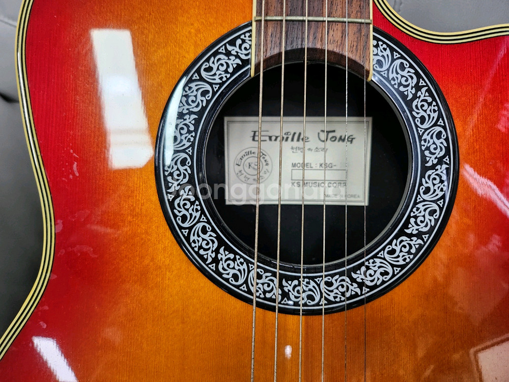 천년의소리 에밀레 종 오베이션 기타--0