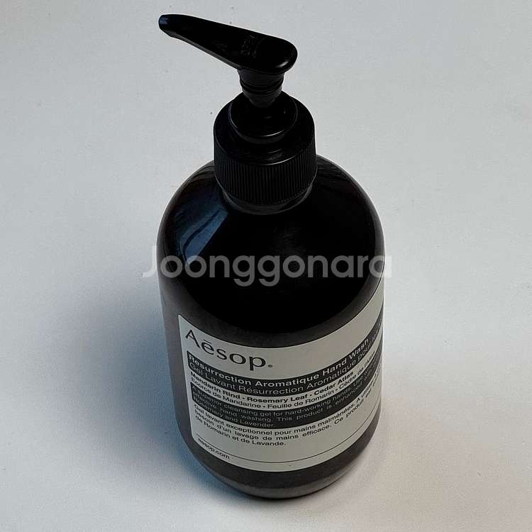 이솝 레저렉션 아로마틱 핸드 워시 500mL 팝니다. AESOP--1