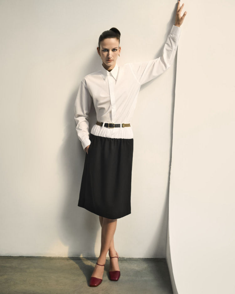 새상품 Fendi 펜디 미디스커트 치수 75--2