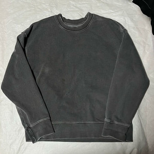 어텐션로우 피그먼트 맨투맨 1사이즈