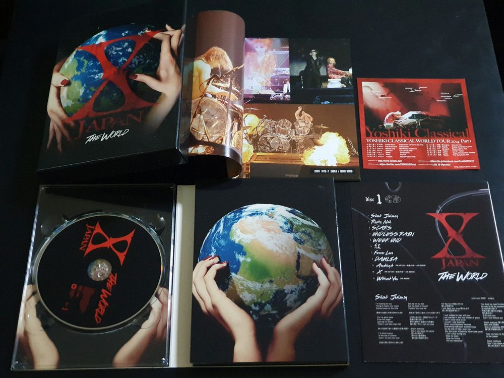 엑스재팬 앨범 THE WORLD X JAPAN (2CD+DVD+포토북) 한정반--4