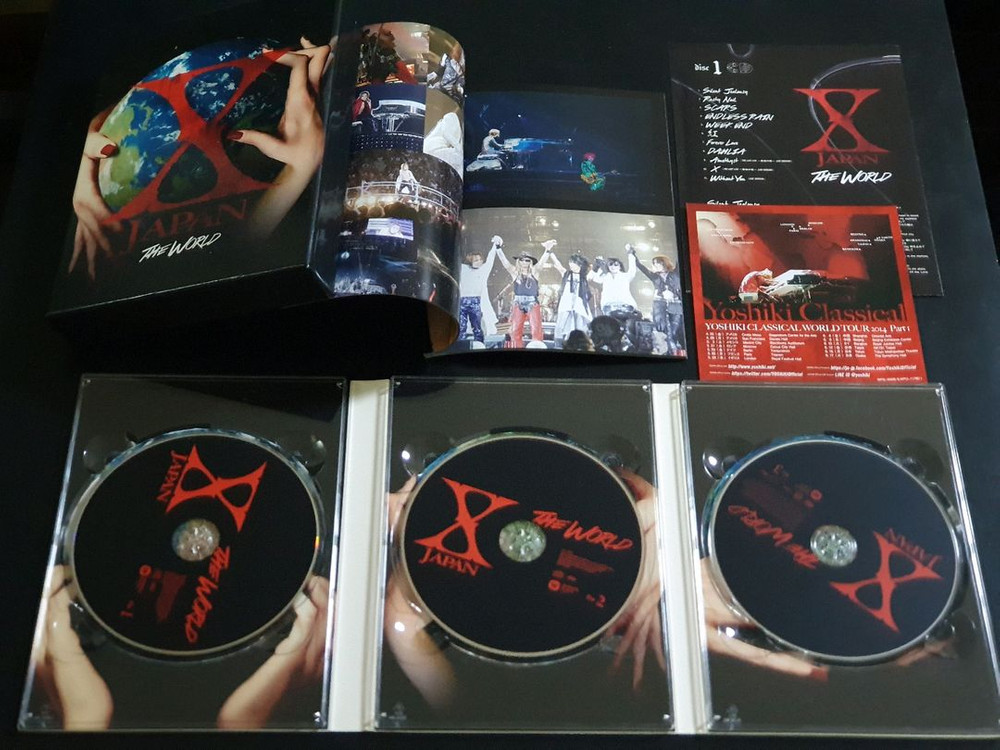 엑스재팬 앨범 THE WORLD X JAPAN (2CD+DVD+포토북) 한정반--5