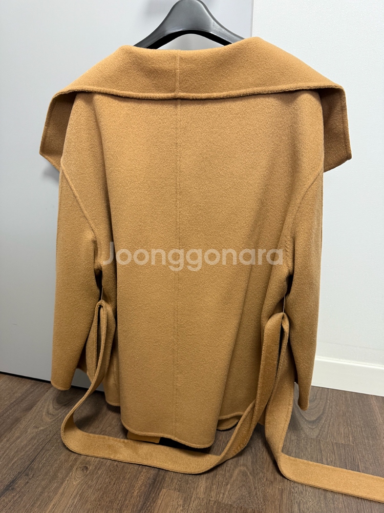 유메르 잔느 코트 카멜--4