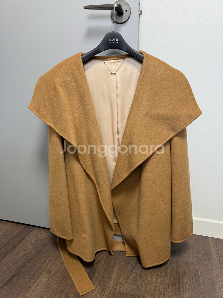 유메르 잔느 코트 카멜--0
