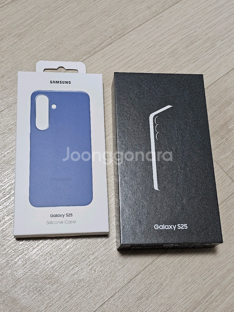 갤럭시 S25 512GB 네이비 새제품 + 삼성 정품 케이스--1