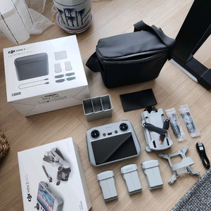 DJI Mini 3 pro 플라이 모어 킷 플러스 드론 세트 (새상품급)