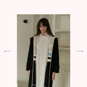 베뉴먼트 후디드 더플 울코트 블랙 /미착용 새상품 /정가38만5천원 (택포) 떡볶이코트 울코트