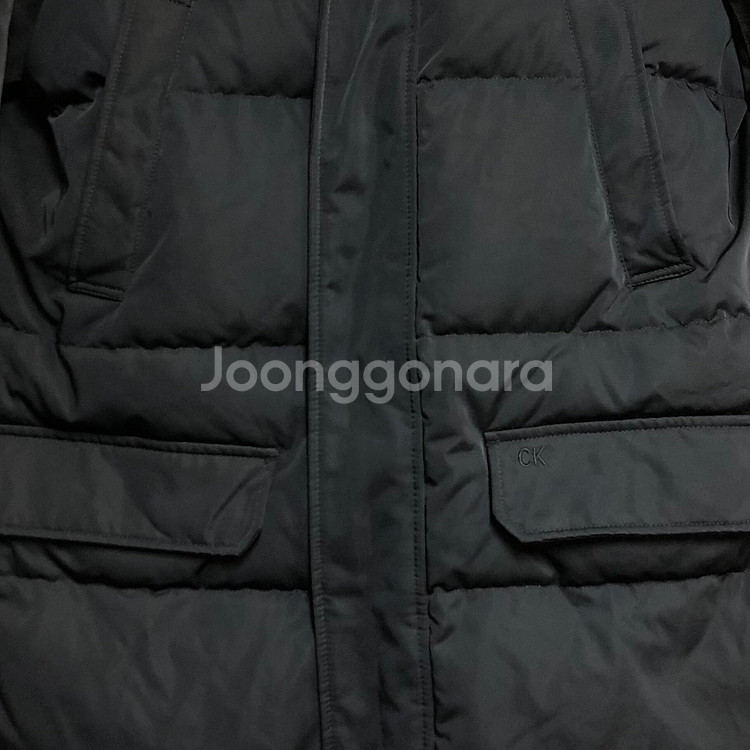 캘빈클라인 다운 롱 패딩 L (105)--2