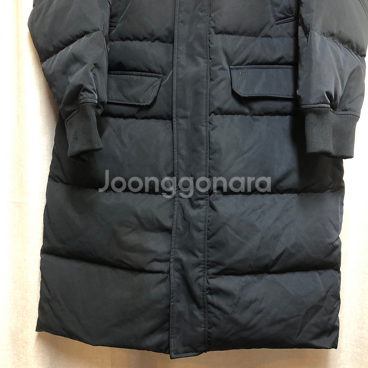 캘빈클라인 다운 롱 패딩 L (105)--3