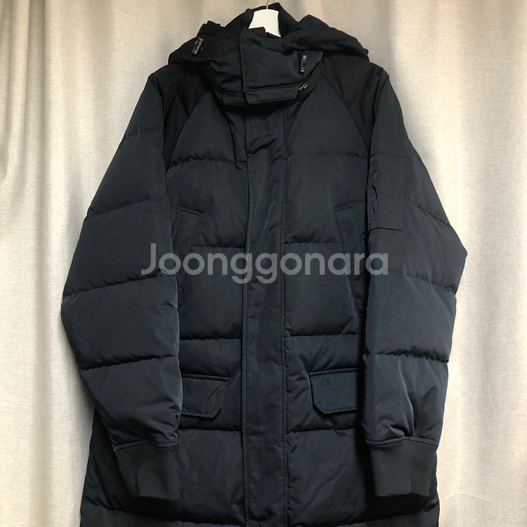 캘빈클라인 다운 롱 패딩 L (105)--1