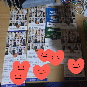 서울sk 22-23시즌 지류티켓