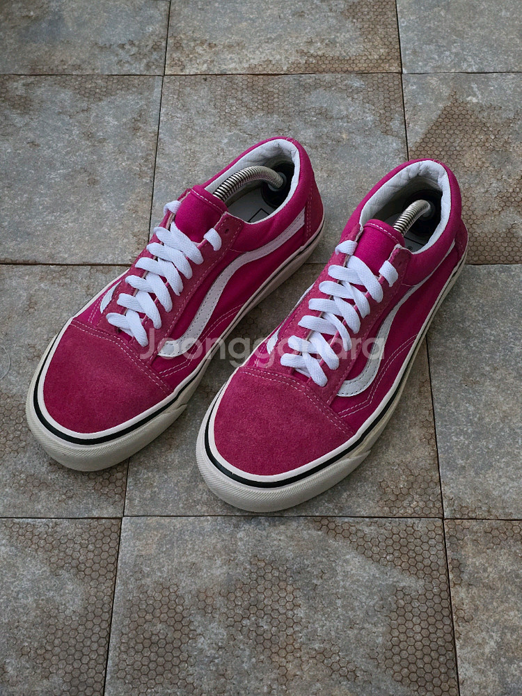 (255)반스 올드스쿨 스타일 36 dx 애너하임 핑크 스니커즈 운동화--0