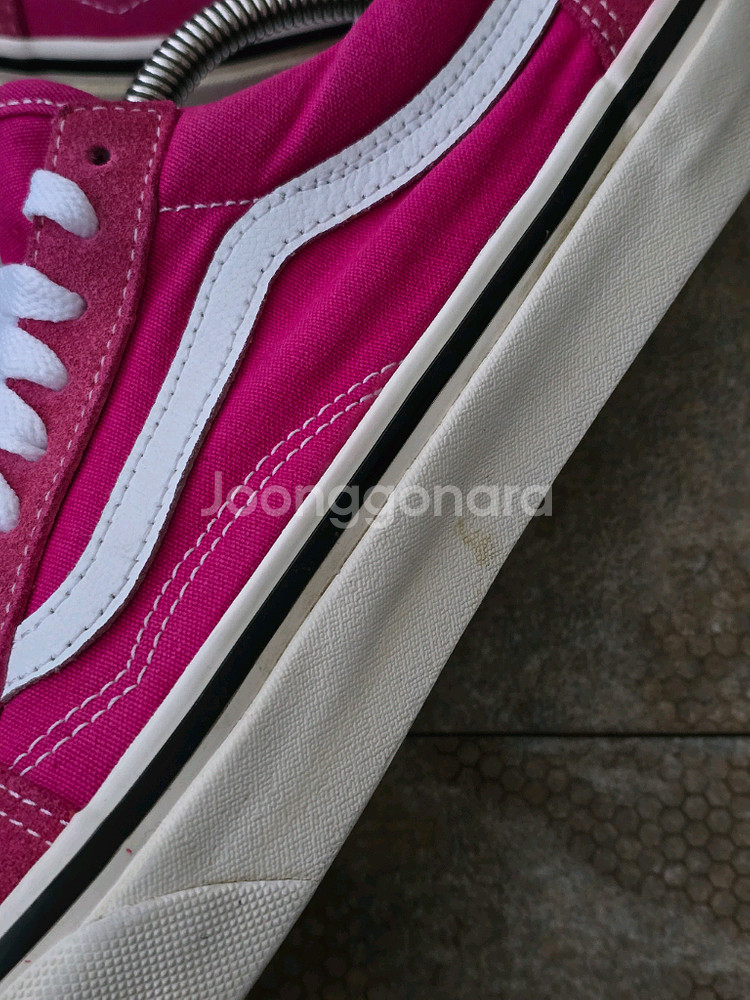 (255)반스 올드스쿨 스타일 36 dx 애너하임 핑크 스니커즈 운동화--6