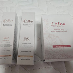 달바 로제 프리지아 헤어 세럼 50ml 2개+ 브러쉬