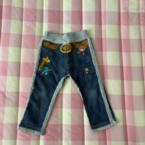 미키하우스 프린팅바지 90