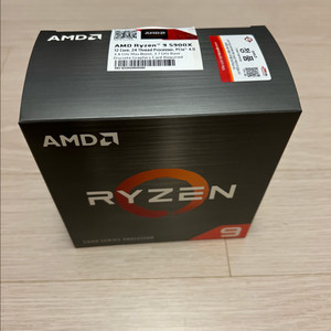 AMD 라이젠9 5900X CPU