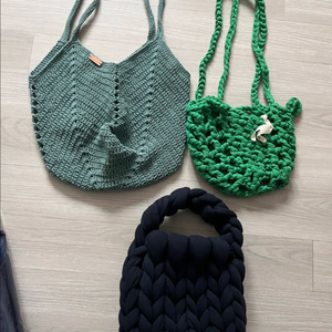 떼네 뜨개 가방 / 핸드메이드