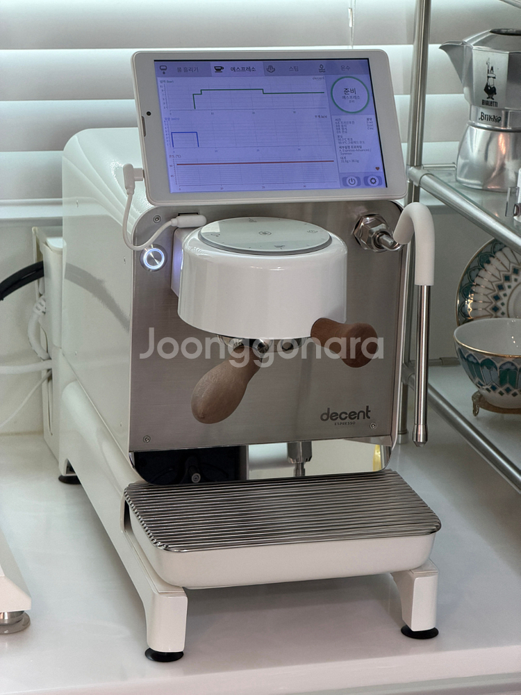 디센트 에스프레소 XXL 커피머신 화이트 판매합니다.--0
