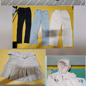 여아옷 140호겨울 150호겨울아우터3벌 신발 일괄