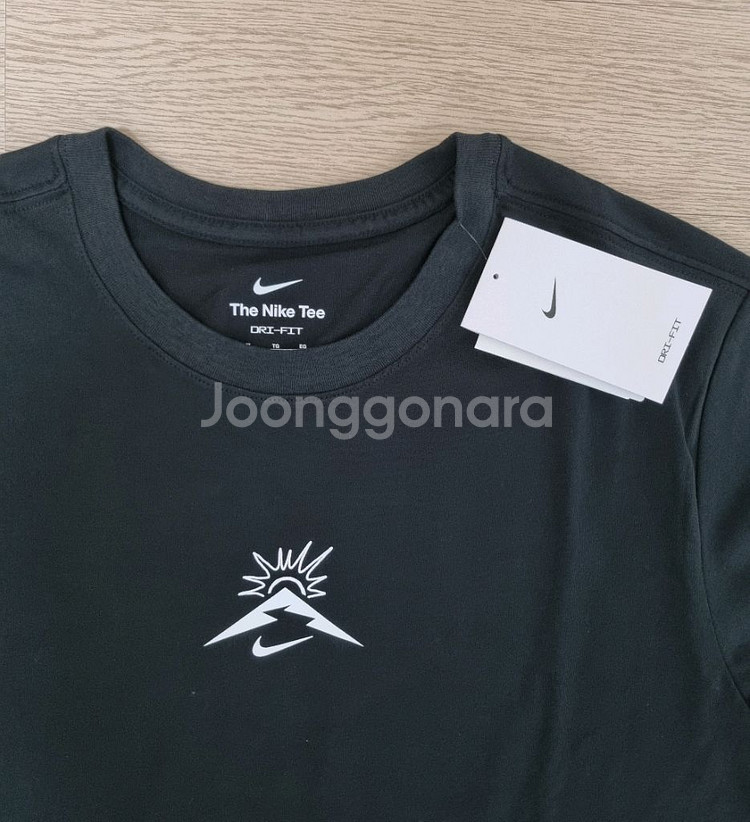 나이키 드라이핏 신상 트레일 긴팔티 XL사이즈 블랙--2