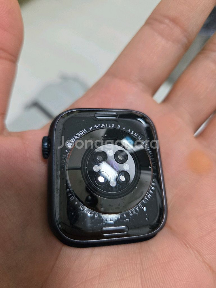 애플워치9 45mm 미드나이트GPS--4