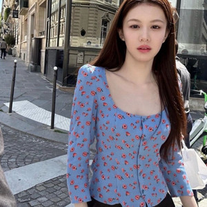 리포메이션 조르자 블라우스 (고윤정 착용)