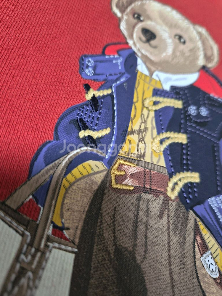 (한정판)폴로 랄프로렌 여성 베어 곰돌이 플리스 맨투맨 티셔츠--3