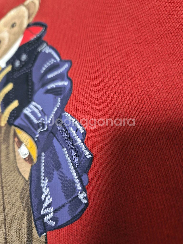 (한정판)폴로 랄프로렌 여성 베어 곰돌이 플리스 맨투맨 티셔츠--5