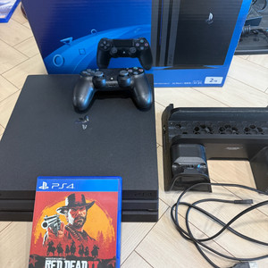 PS4 Pro 2TB, 레데리, 거치대
