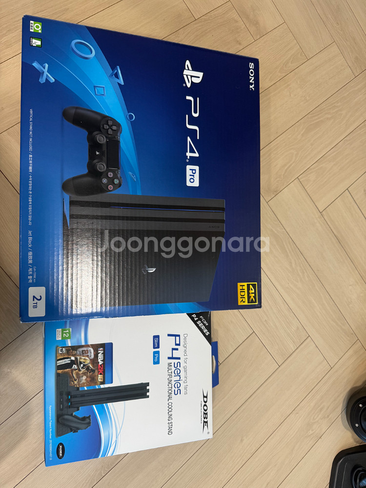 PS4 Pro 2TB, 레데리, 거치대--1