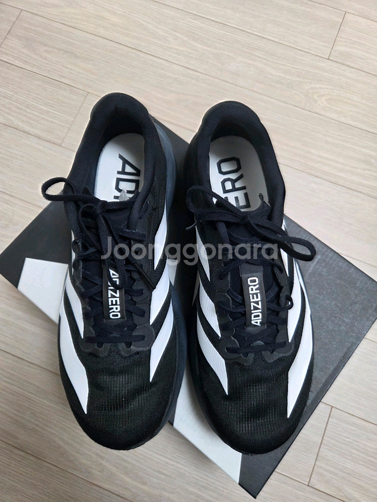 아디다스 아디제로 에보 SL 블랙 265--1
