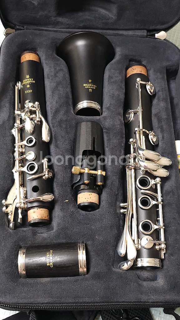 독일 부페 e12f 목관 클라리넷 (패드교체 상태최상)--3
