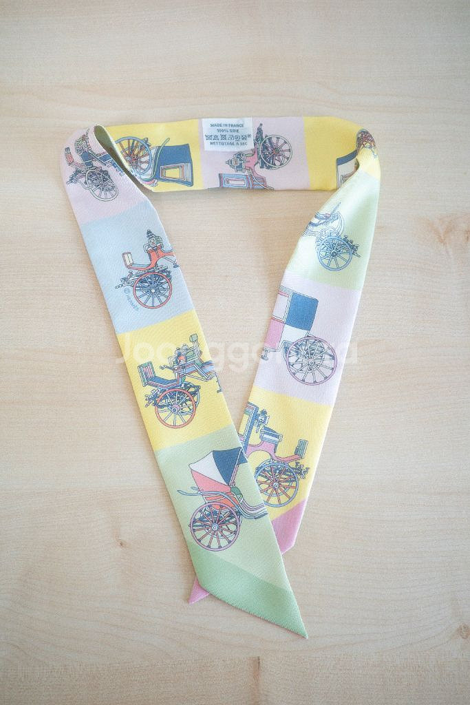 에르메스 마차 트윌리 rose pale--1