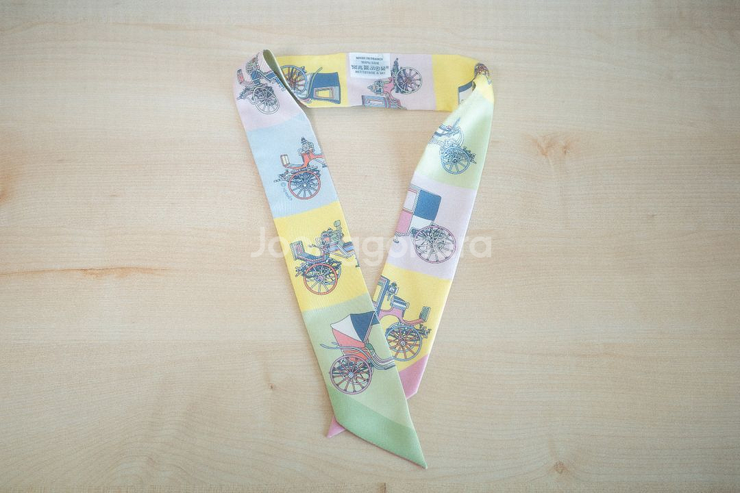 에르메스 마차 트윌리 rose pale--0