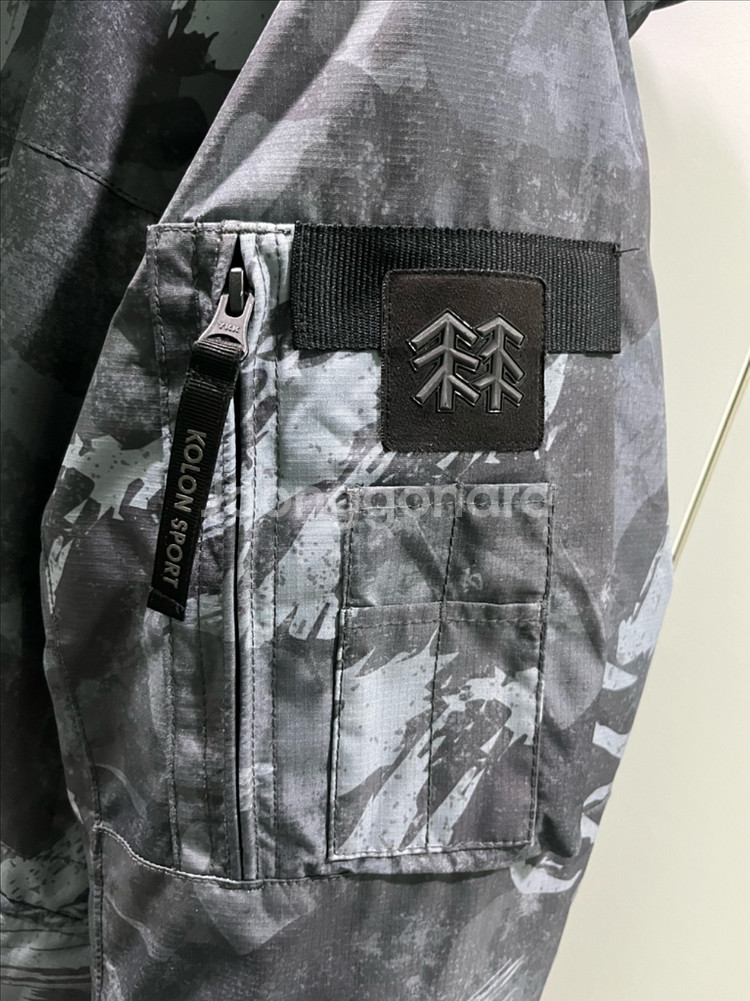 코오롱스포츠 안타티카 숏패딩 105 사이즈--3