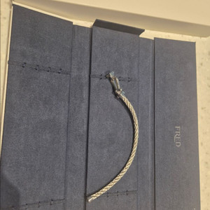 프레드 포스텐 팔찌 브레이슬릿 화이트 골드