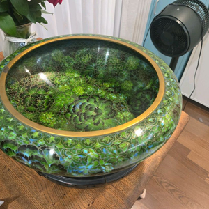 대형 동 칠보 공예품