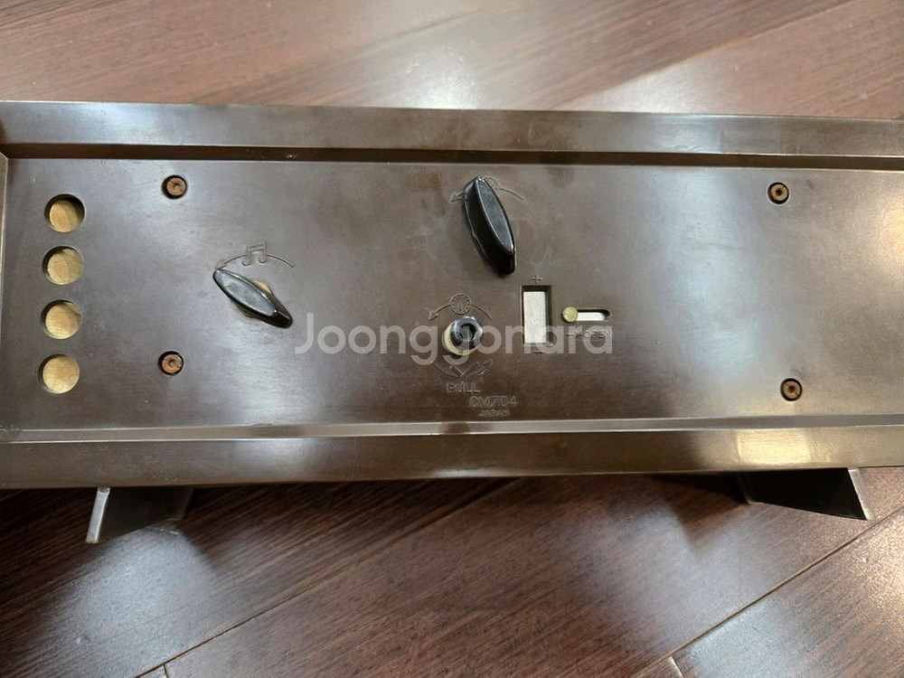 세이코 빈티지 태엽 탁상시계 알람시계--2