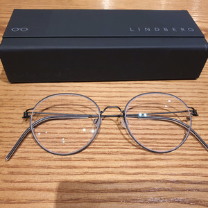 린드버그 판토 블랙 티타늄 안경