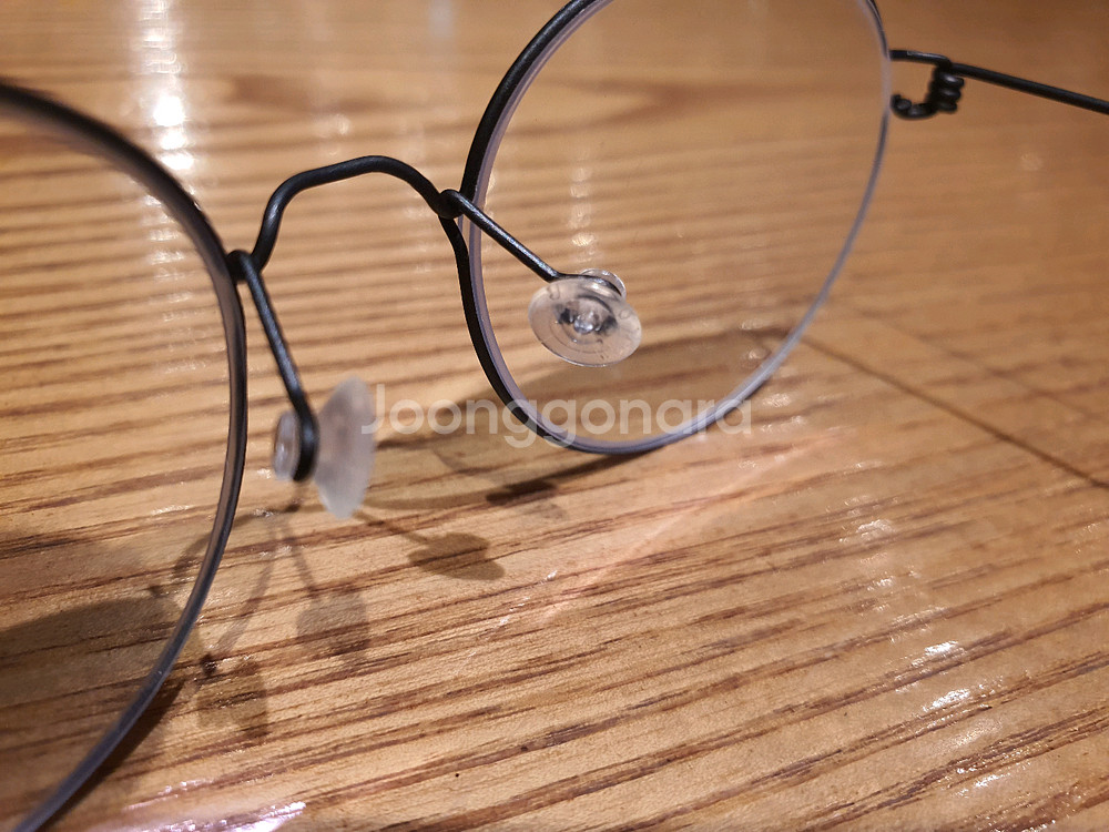 린드버그 판토 블랙 티타늄 안경--4