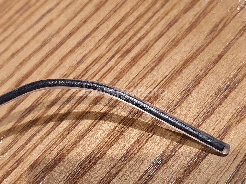 린드버그 판토 블랙 티타늄 안경--5