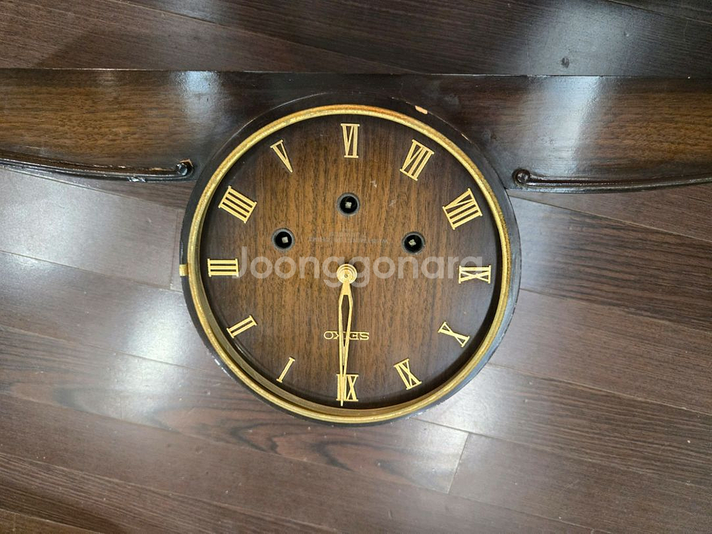 세이코 빈티지 태엽 탁상시계 알람시계--1