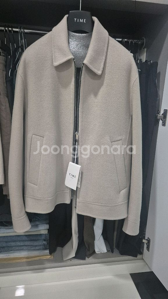타임옴므 캐시미어 블렌드 집업자켓(새상품)--3