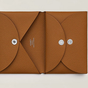 에르메스 칼비듀오 지갑 골드 새상품 정가이하