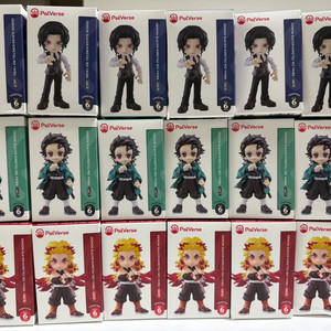 귀멸의칼날 팔버스 피규어 1,2,3탄 일괄 팝니다!