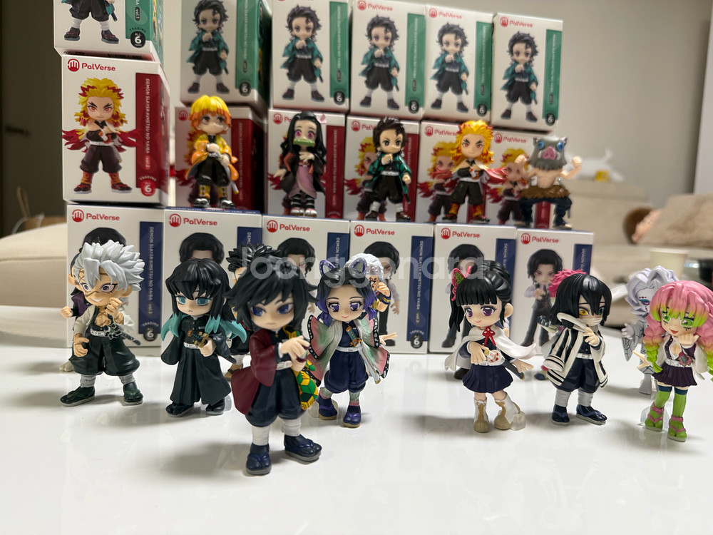 귀멸의칼날 팔버스 피규어 1,2,3탄 일괄 팝니다!--1