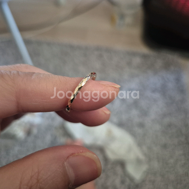 18k 골드 반지--2