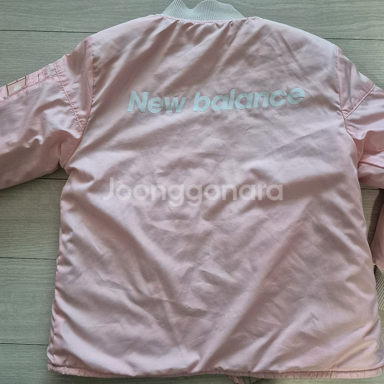 [택포] 뉴발란스 키즈 양면 퀼팅 점퍼 100 (3-4세) 사이즈--3