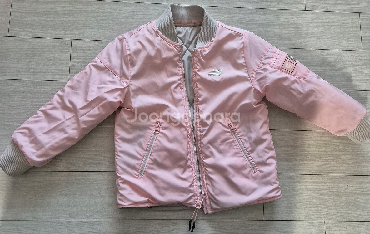 [택포] 뉴발란스 키즈 양면 퀼팅 점퍼 100 (3-4세) 사이즈--2