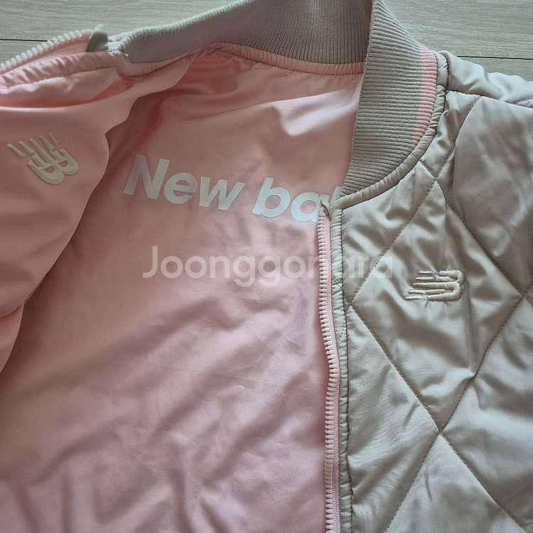 [택포] 뉴발란스 키즈 양면 퀼팅 점퍼 100 (3-4세) 사이즈--6